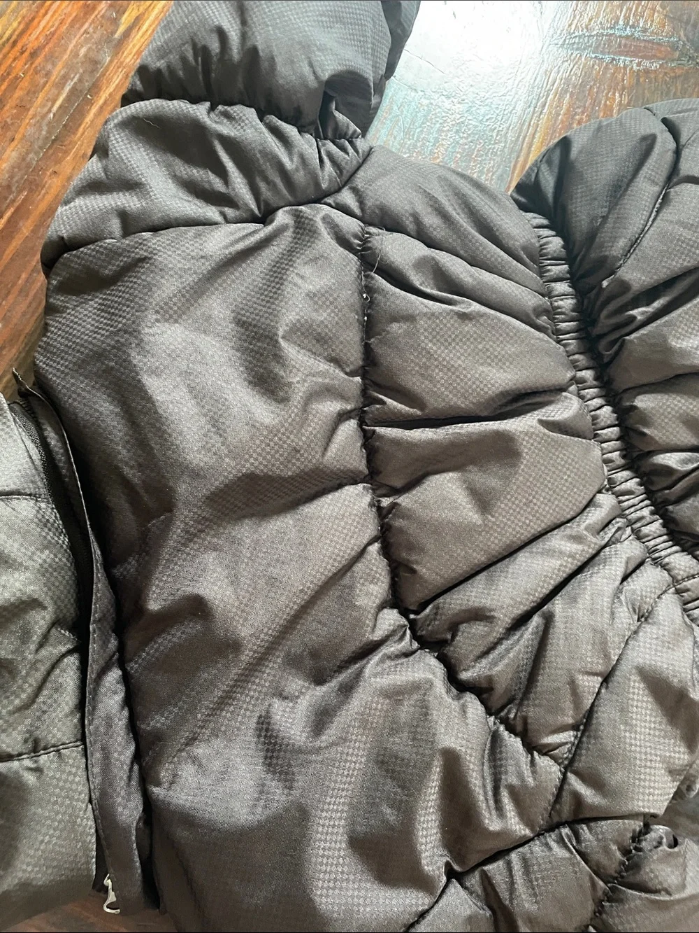 ZeroXposur Girls Brown Puffer Coat with Pink Leopard Hood Lining